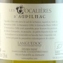 Domaine d'Aupilhac AOP Languedoc "Les Cocalières" blanc 2016 contre etiquette