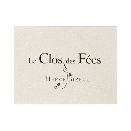 Clos des Fées Côtes du Roussillon Villages "Le Clos" rouge 2014 etiquette Clos des Fées Côtes du Roussillon Villages "Le Clos" rouge 2014 etiquette