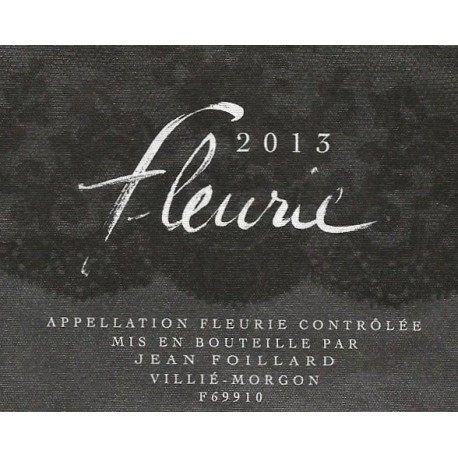 Jean-foillard-Fleurie-2015-etiquette