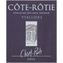 Domaine Clusel Roch Cote Rotie La Vialliere 2015 etiquette