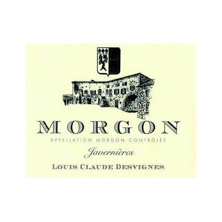 Domaine Louis-Claude Desvignes Javernières 2016 etiquette