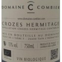 Domaine Combier Crozes-Hermitage Domaine rouge 2016 contre etiquette