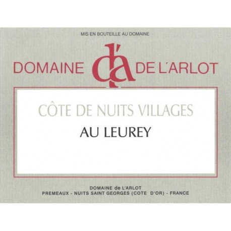 Domaine de l'Arlot Hautes Côtes de Nuits "Le Mont" rouge 2015
