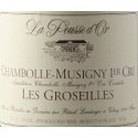 Domaine de la Pousse d'Or Chambolle-Musigny 1er Cru Les Groseilles rouge 2015 etiquette