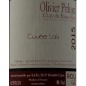 Domaine Olivier Pithon "Laïs" rouge 2016 etiquette