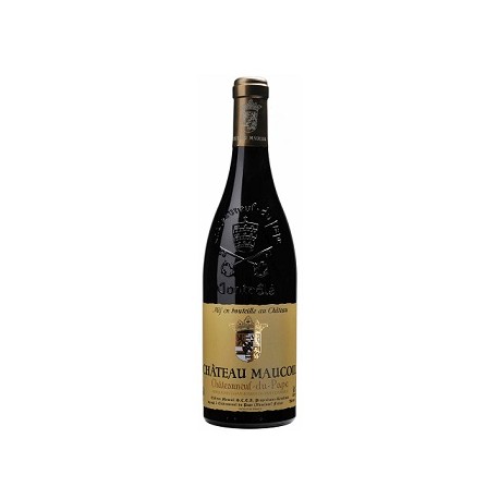 Chateau Maucoil Chateauneuf du Pape rouge 2015 bouteille