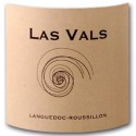 Château La Baronne "Las Vals" blanc sec 2015 etiquette