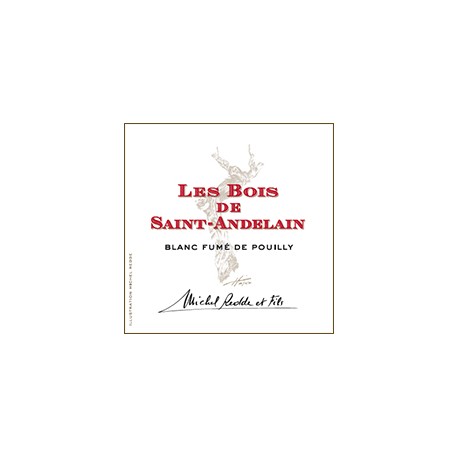Domaine Michel Redde & fils Fumé de Pouilly "Les Bois de Saint-Andelain" blanc sec 2014 etiquette