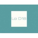 Domaine Olivier Pithon "La D18" blanc sec 2015 etiquette