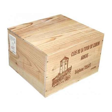 Domaine Tissot Arbois Chardonnay "Clos de la Tour de Curon" blanc 2015 caisse bois