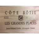 Domaine Jean-Michel Gerin Cote-Rotie Les Grandes Places rouge 2012 caisse bois