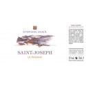 Domaine Stephane Ogier Saint Joseph Le Passage blanc 2015 etiquette