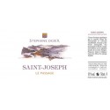 Domaine Stephane Ogier Saint Joseph Le Passage blanc 2016 etiquette