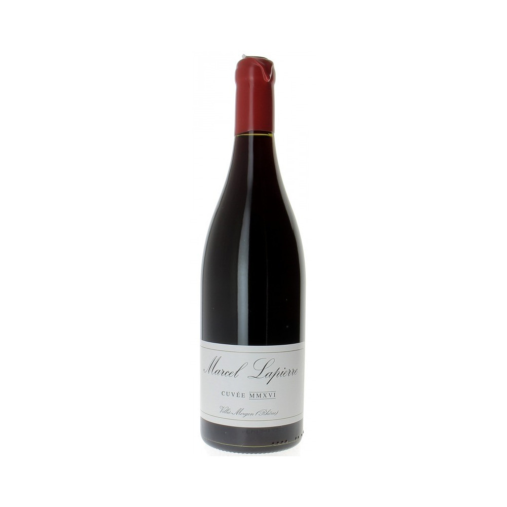 Domaine Marcel Lapierre Cuvée Marcel MMXVI Morgon rouge 2016 bouteille Domaine Marcel Lapierre Cuvée Marcel MMXVI Morgon rouge 2016 bouteille