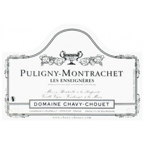 Domaine Chavy-Chouet Puligny-Montrachet "Les Enseigneres" dry white 2016