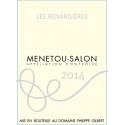 Domaine Philippe Gilbert Menetou-Salon "Les Renardières" rouge 2014 etiquette