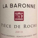 Chateau La Baronne Piece de Roche 2013 etiquette