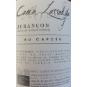 Domaine Camin Larredya Jurançon "Au Capcéu" blanc moelleux 2016 contre etiquette
