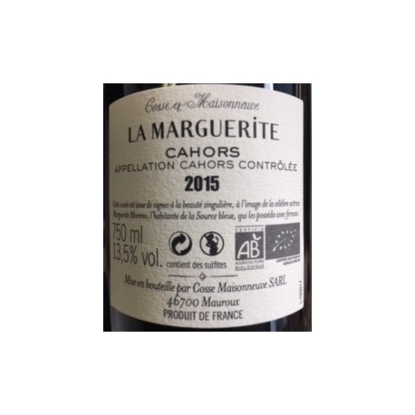 Domaine Cosse-Maisonneuve Cahors "Les Laquets" red 2015