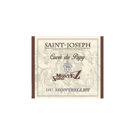Domaine du Monteillet (Stephane Montez) Saint-Joseph "Cuvée du Papy" rouge 2016 etiquette