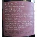 Domaine JP et JF Quenard "La Baraterie" (pinot noir) rouge 2017 contre etiquette