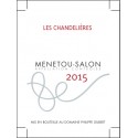 Domaine Philippe Gilbert Menetou-Salon "Les Chandelières" blanc sec 2015 etiquette