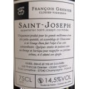Domaine Francois Grenier Saint Joseph "Signature" rouge 2015 contre etiquette
