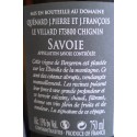 Domaine JP et JF Quenard Chignin Bergeron "Les Eboulis" (roussanne) blanc sec 2017 contre etiquette