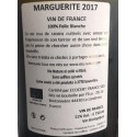 Domaine de l'Ecu "Marguerite" blanc sec 2017 contre etiquette