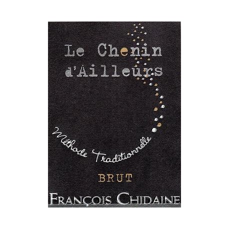 François Chidaine "Chenin d'Ailleurs" méthode traditionnelle brut 2016 etiquette