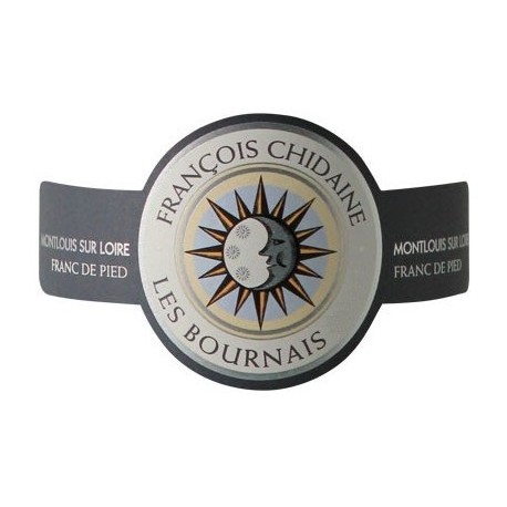 Domaine François Chidaine Montlouis "Les Bournais Franc de pied" blanc sec 2017 etiquette