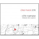 Domaine Sérol Côte Roannaise "Chez Muron" rouge 2016 etiquette