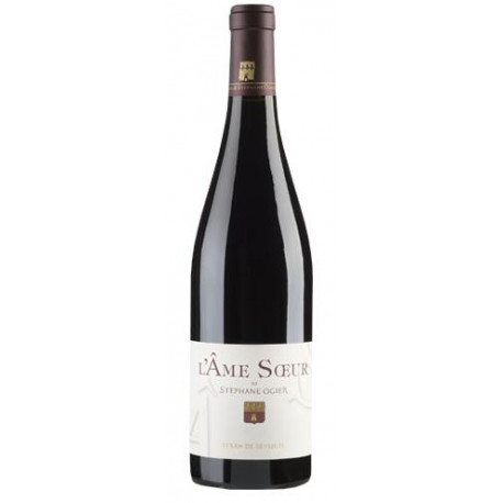 Ame Soeur de Stephane Ogier ou syrah de seyssuel 2014 bouteille