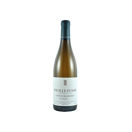 Château des Rontets Pouilly-Fuissé "Clos Varambon" 2016 blanc bouteille