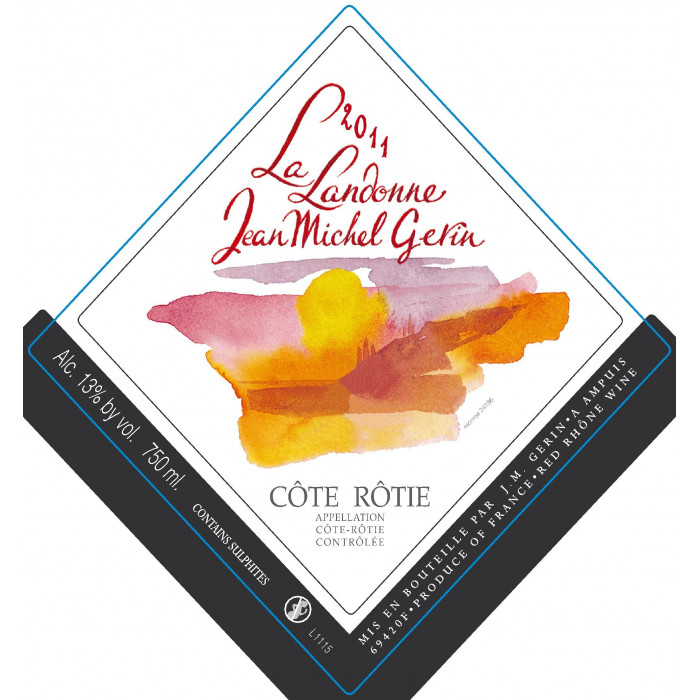 Domaine Jean-Michel Gerin Cote-Rotie "La Landonne" red 2010 Domaine Jean-Michel Gerin Cote-Rotie "La Landonne" red 2010