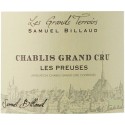 Domaine Samuel Billaud Chablis Grand Cru "Les Preuses" blanc sec 2016 etiquette