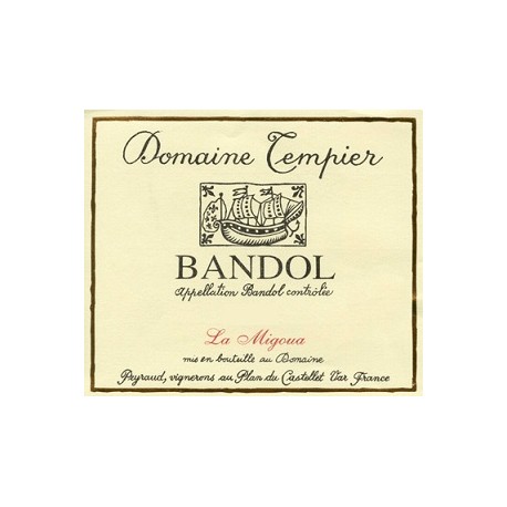 Domaine Tempier Bandol rouge 2014