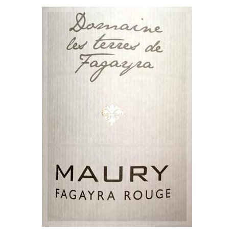 Roc des Anges Fagayra rouge 2016 etiquette