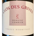 Domaine Combier Crozes Hermitage Clos des grives 2016 etiquette