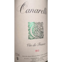 Clos Canarelli "BG" bianco gentile 2014 etiquette degre alcool