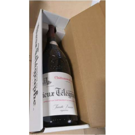Domaine du Vieux Telegraphe Chateauneuf-du-Pape rouge 2016 carton ouvert