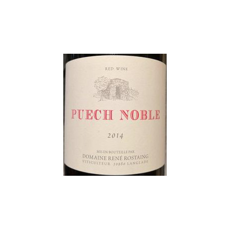 Rostaing Puech Noble 2014 etiquette