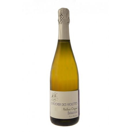 Le Rocher des Violettes Montlouis "Pétillant originel " 2015 bouteille