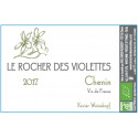 Le Rocher des Violettes VdF "Chenin" blanc sec 2017 etiquette