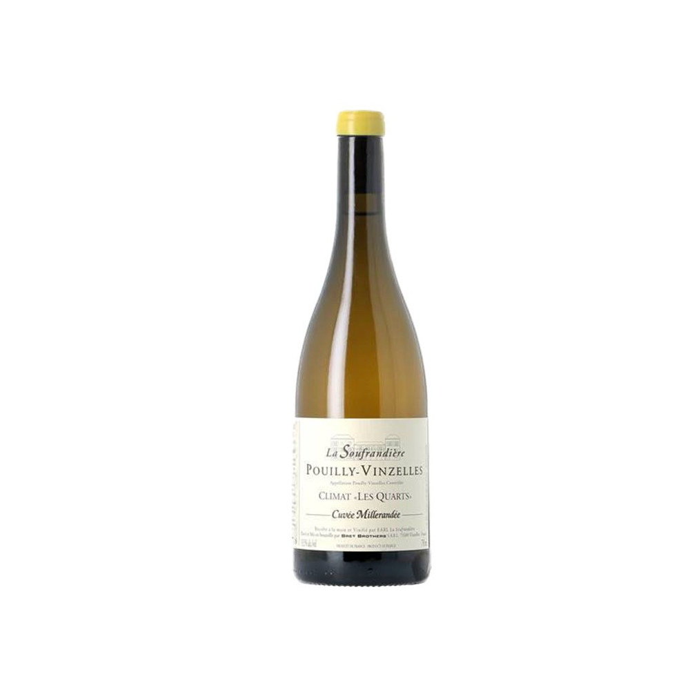 Bret Brothers Domaine La Soufrandière Pouilly-Vinzelles "Les Quarts" cuvée Millerandée 2015 bouteille