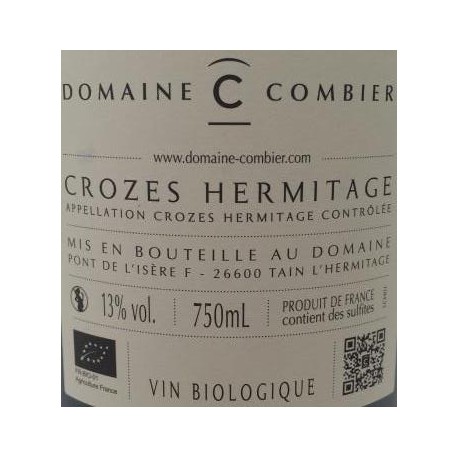 Domaine Combier Crozes-Hermitage Domaine red 2017 MAGNUM