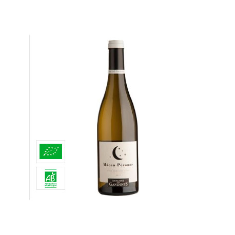 Domaine des Gandines Mâcon-Péronne blanc sec 2017 bouteille