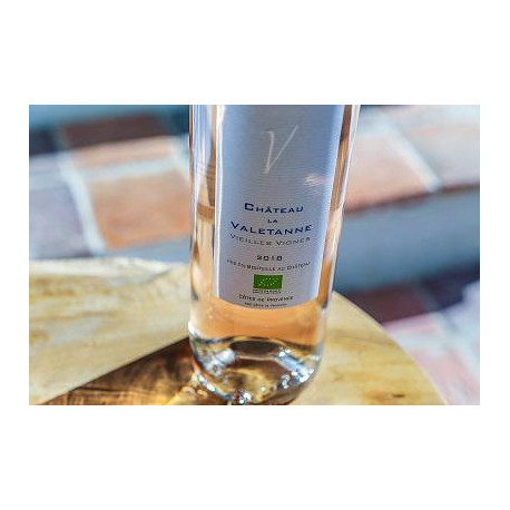 Château La Valetanne Côtes de Provence "Vieilles vignes " 2018 etiquette