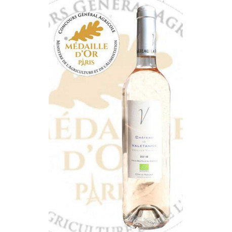 Château La Valetanne Côtes de Provence "Vieilles vignes " 2018 médaille