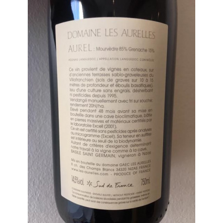 Domaine Les Aurelles "Déella" rouge 2014